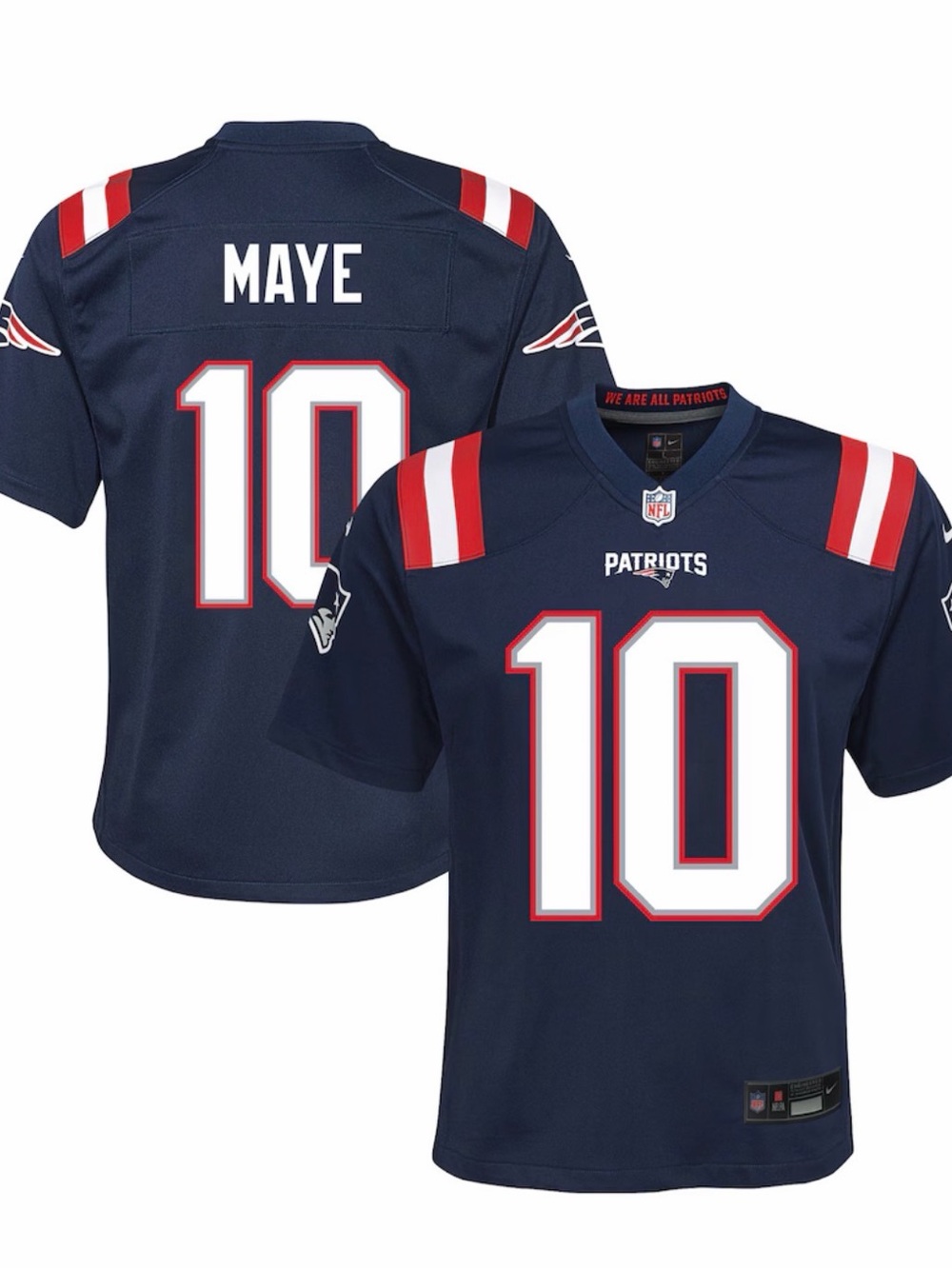 New England Patriots Jersey #10 "Maye"